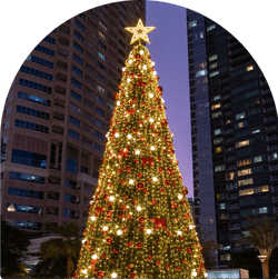 Tree lighting ceremony shape