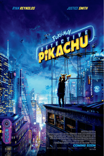 Detective Pikachu poster