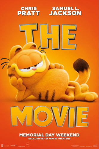 The Garfield Movie poster